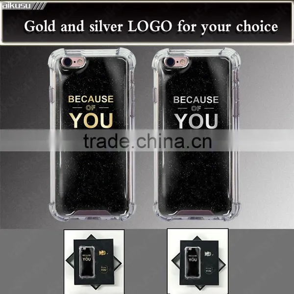2016 Anti Gravity TPU + PC Epoxy Resin Cell Phone Case For Iphone6/ 6s