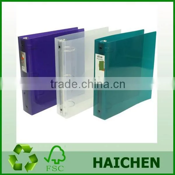 Manufacture Large Capacity PP 3 Ring Binders photo-2