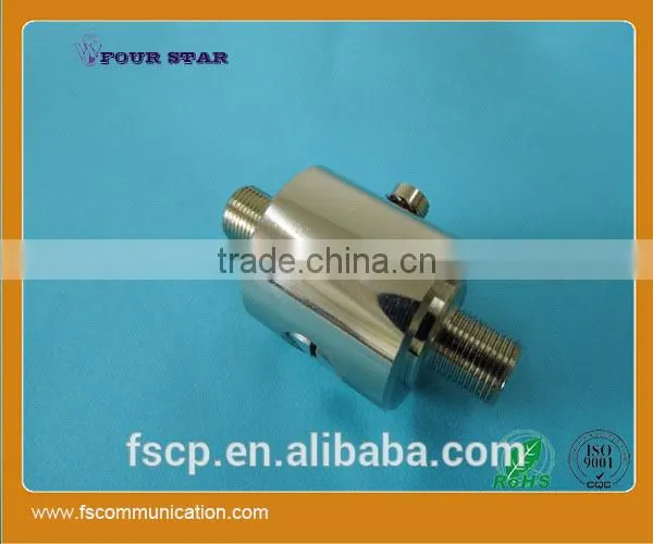 Gas Discharge Tube Lightning Arrestor With F Coaxial Connector photo-2