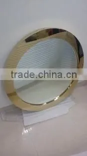 Hotel Stainless Steel Bathroom Framed Mirror photo-2