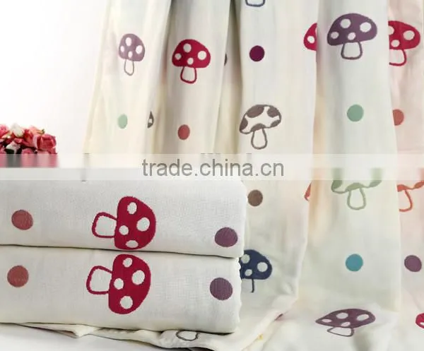 Cotton Plain Gauze Newborn Baby Blanket