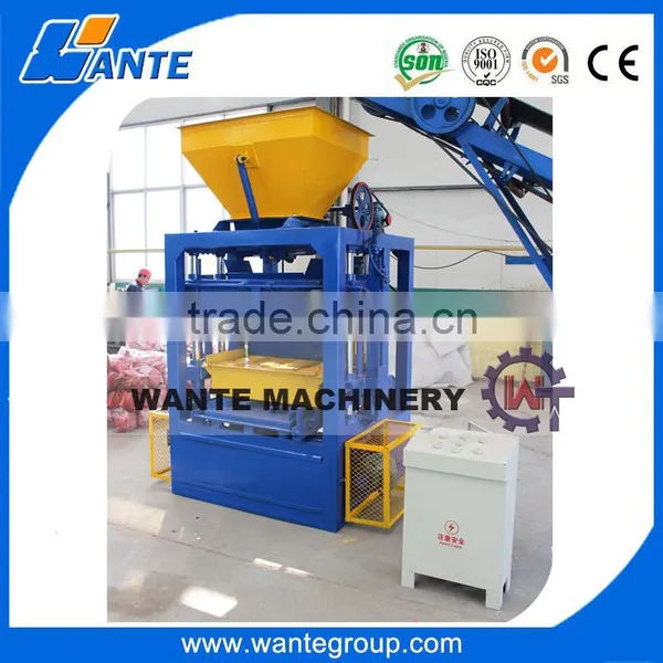 WANTE BRAND Italy High Scale Industries QT4-24 Automatic Concrete Block Making Machine photo-2