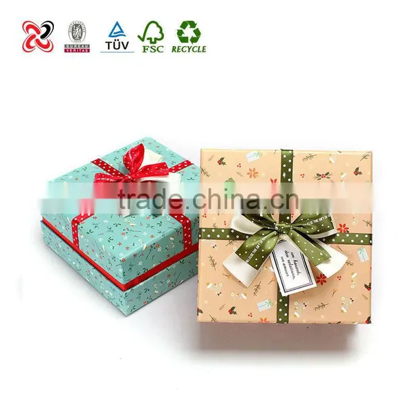 China Supplier Printed Make Paper Jewelry Box