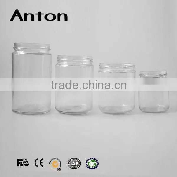 200ml Regular Shape Glass Jar With Screw Metal Lid photo-5