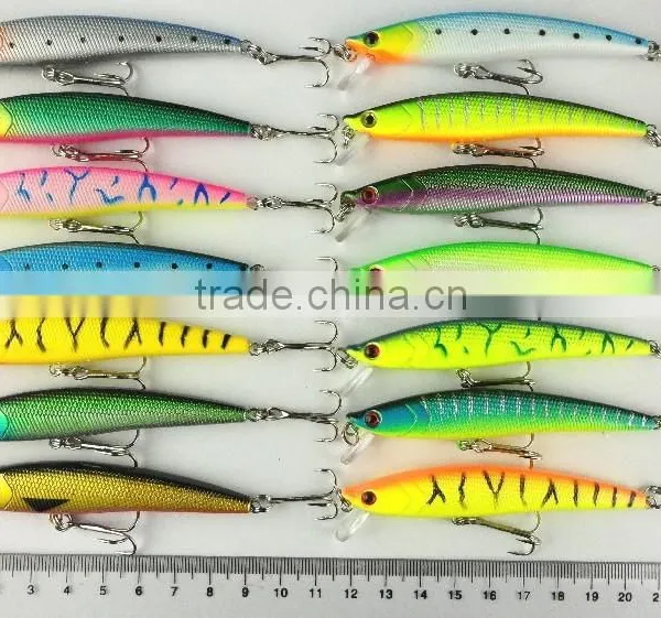 FISHING LURES CRANKBAIT HOOKS 9CM 7.8G 6# Artificial Minnow Baits Supplier's Choice