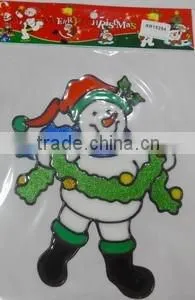 Cheap Christmas Santa Claus Window Sticker /door Sticker photo-3