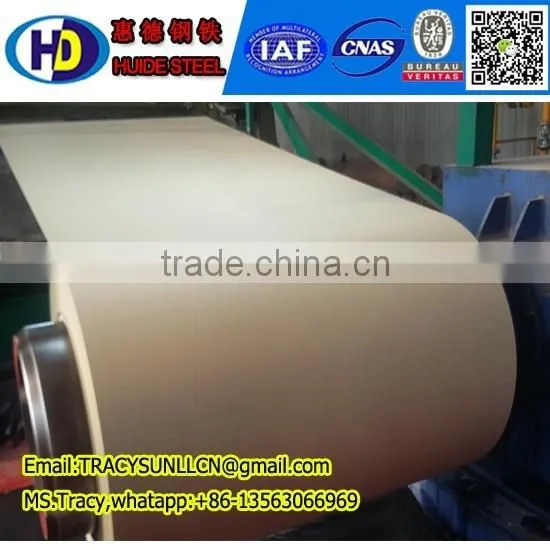 PPGI Coils, Color Coated Steel Coil, RAL9002 White Prepainted Galvanized Steel Coil Z275/Metal Roofing Sheets Building Materials photo-2