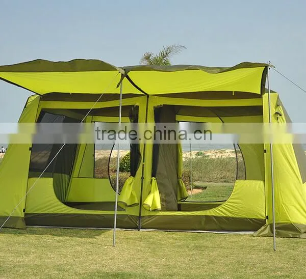 10-12 Person Outdoor Camping Tent With 4 Doors