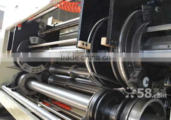 [SYKM]4212 Automatic High Speed Flexo Printing Slotting Rotary Die-cutting/flexo Cardboard Printer Slotter Die-cutter Stacker photo-2