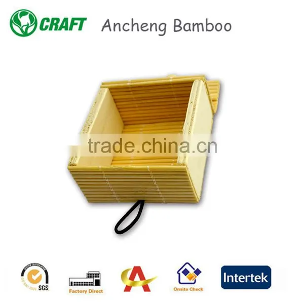 Bamboo Handicraft Ornament Boxes in Colorful