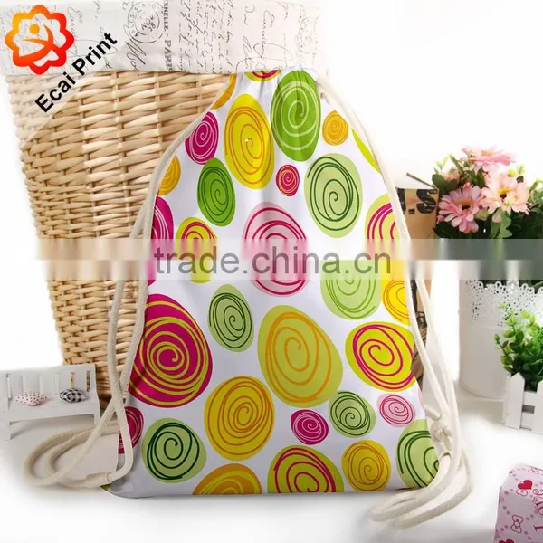 Popular Hot Sell Custom Made Heat Transfer Drawstring Bag photo-2