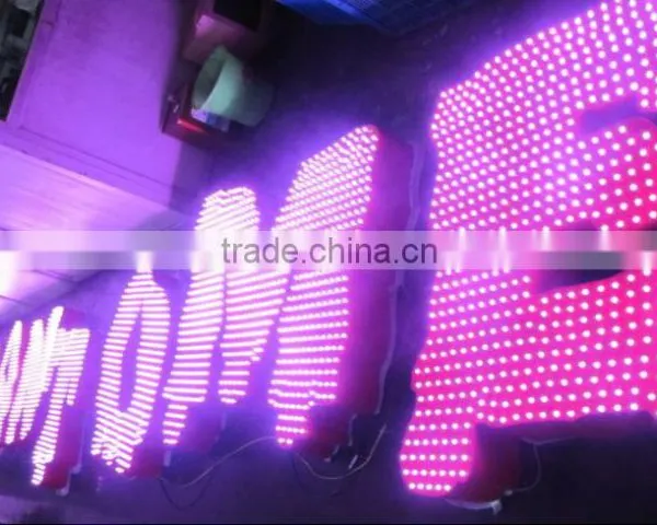 Outdoor Led Channel Letters Waterproof Metal Case Super Colorful photo-3