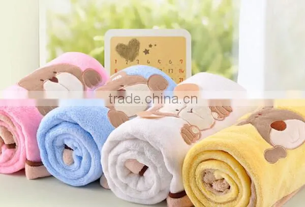 Cute Pattern Coral Fleece Baby Blanket photo-3