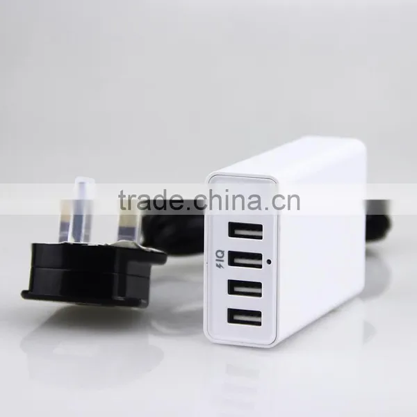 Many Models QC3.0 Smart Usb Wall Chargers 4 Ports Usb Chargers for Travelling photo-3
