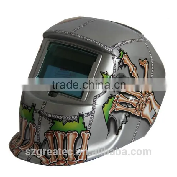 LYG-85K1 6 Different Colors Cheapest Solar Art Auto Darkening Welding Helmet