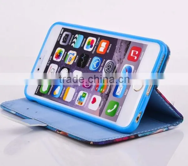 For IPhone 5/5s Frozen Flip Elsa Wallet Case With High Definiton Color Printing photo-3