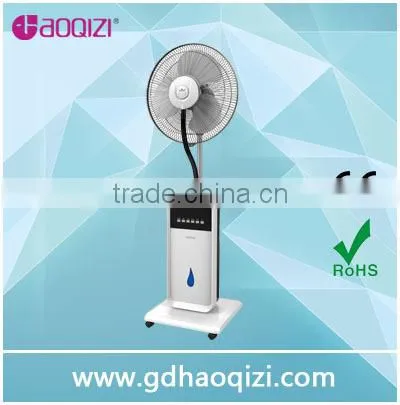16"stand Mist Water Fan Indoor 8 Hours 1.8L Water Tank
