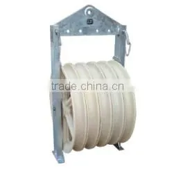Wholesale 660mm Large Diameter Stringing Nylon Pulley Blocks photo-3
