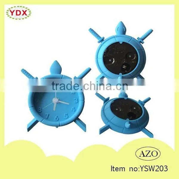 2014 Made in China Anime Silicone Alarm Clock, Animal Shape Mini Clock photo-2