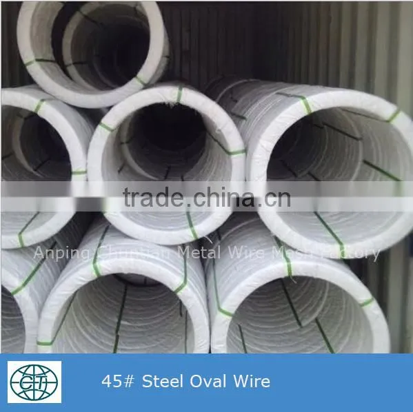 2.7/2.2mm,3.0/2.4mm Hot Sales Brazil Uruguay Galvanized Oval Wire For Farm Fencing photo-2