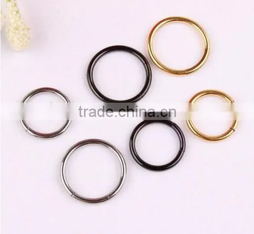 Stainless Steel Fake Piercing Ring Nose Lip Ear Body Jewelry