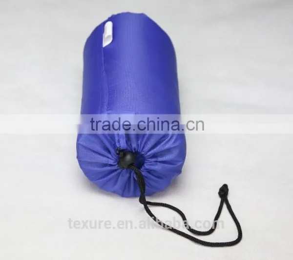 Royal Blue Lightweight Polyester Polar Fleece Airline Travel Home Blanket With Pouch photo-4