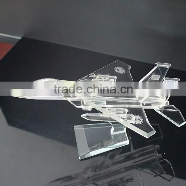 Crystal Glass Aeroplane Themed Gift photo-4