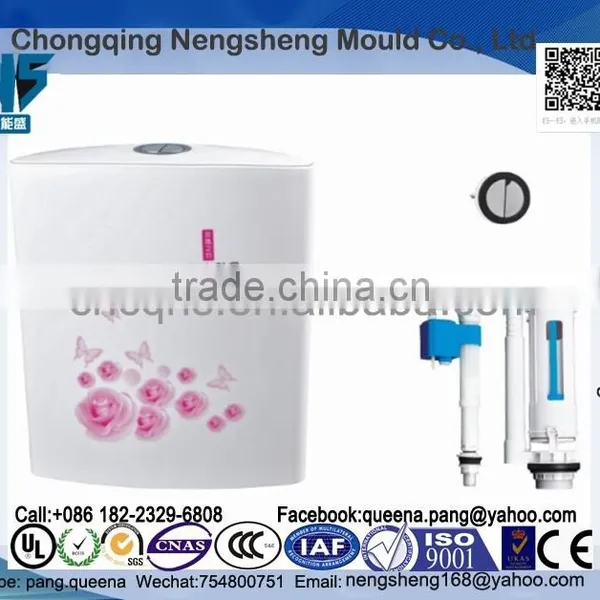 Quality Guarantee Dual Flush Colored Plastic Toilets Cisterns for Sale