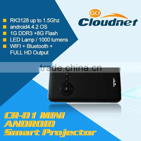 2016 Cloudnetgo CRD1hot New Products for 2015 Mini Projector Latest 2015 Hot 3d Data Projector With Bluetooth Wifi 10000lumens photo-5