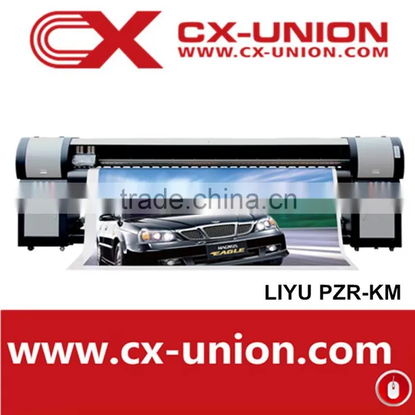 Best Service Liyu Solvent Ink jet Printer Machine Konica Large Format Printer