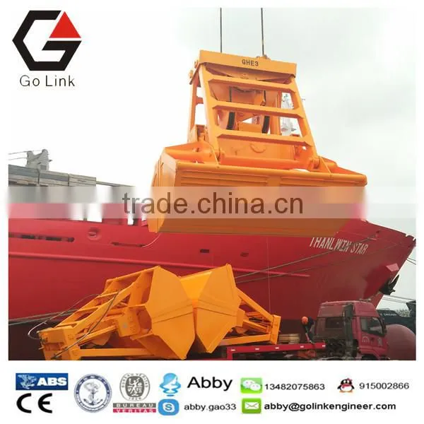 GOLINK Hot Wireless Remote Control Grab Bucket Clamshell Grab for Deck Crane
