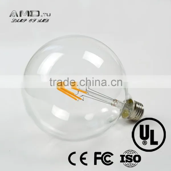 Edison Led Mirror Ball E27/ E26 Led Dimmable Filament Bulb 2000-6500k Led Light Fixture G125 G95 G80 photo-2