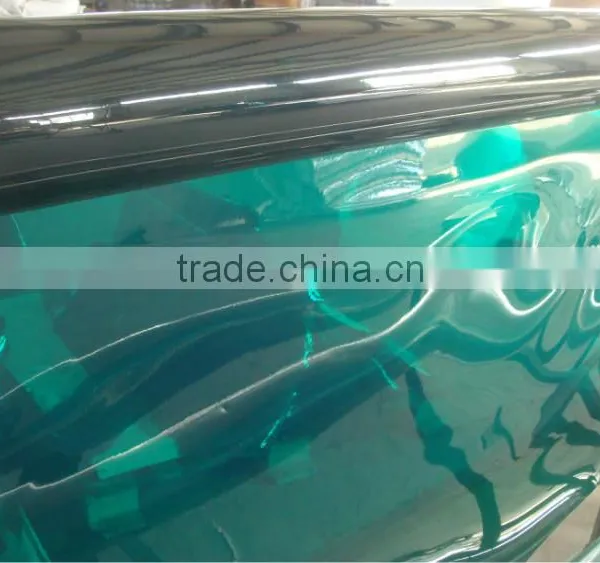 Manufacturer Dark Green Screen PVC Welding Core Sheet photo-4