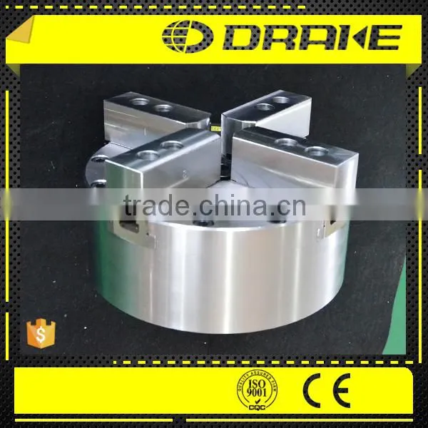 4 Jaw Solid Built-in Cylinder Lathe Cnc Pneumatic Chuck for Milling Machine photo-4