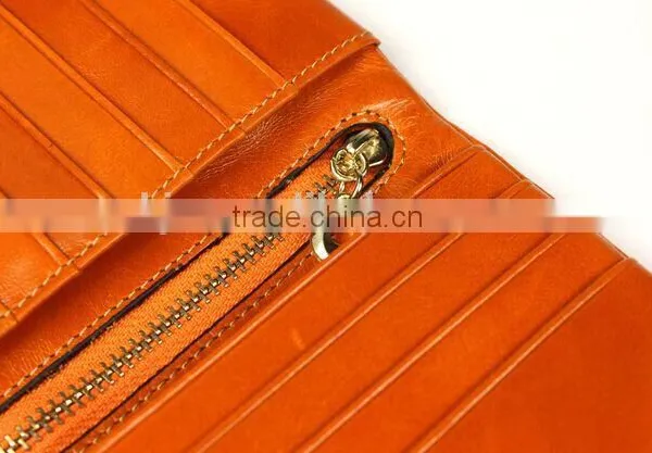 2015 Boutique Woman's Long Leather Wallet Kangjiaxu Manufacturer photo-3
