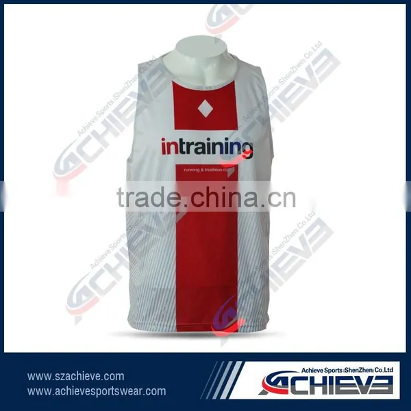 Coolmax Polyester Sublimated Running Singlet photo-4