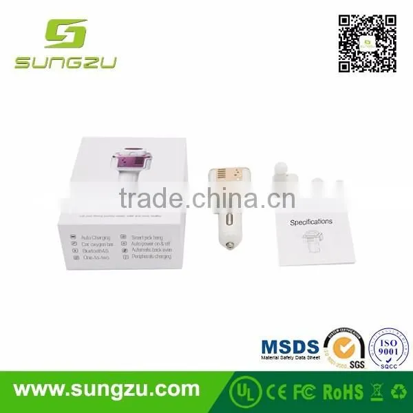 New Energy Car Bluetooth With Car Charging Oxygen Bar,car Charging Bluetooth With Headset photo-6