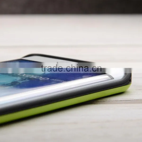 C&T Hybrid Metallized Bumper Brushed Dual Layer Portective Cover for Galaxy S6 Edge+ (Plus) photo-4