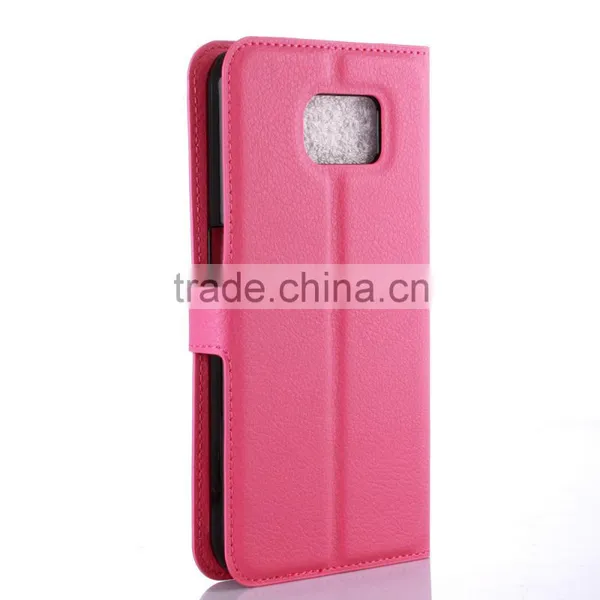 Wholesale Folio Stand Case for Samsung GALAXY S7 Plus PU Leather Flip Cover With Wallet photo-5