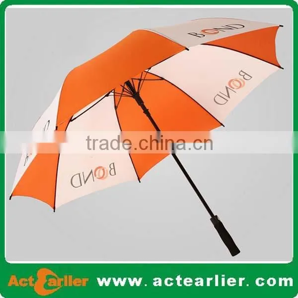 190T Pongee Fabric Material and Umbrellas Type Plain Golf Umbrella photo-4