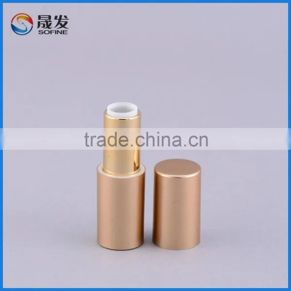 Cyllinder Unique Empty Gold Lipstick Tube Lipstick Case photo-2