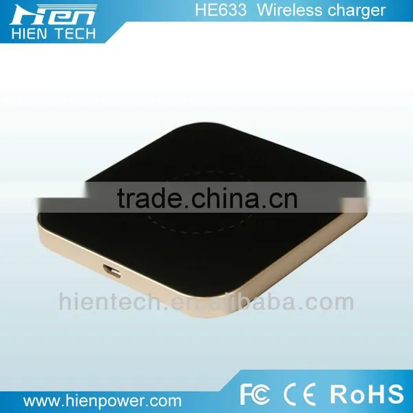 2016 New Product Qi Compatible Wireless Charger for Iphone 6 and Samsung Smart Phone photo-4