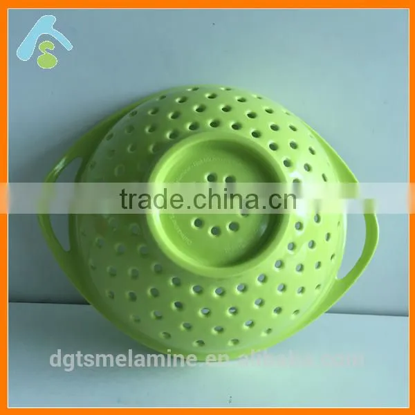 Green Melamine Hanging Vegetable Wash Basket Made in China photo-5