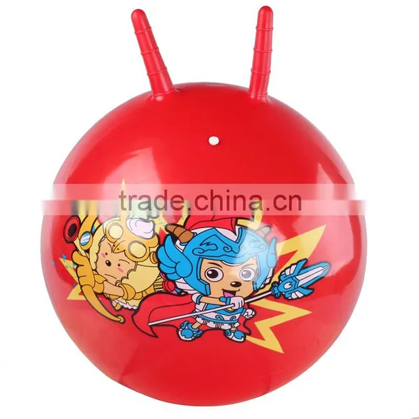 45cm Children Pvc Toy Jumping Pop Ball Jump Ball With The Croissa photo-3