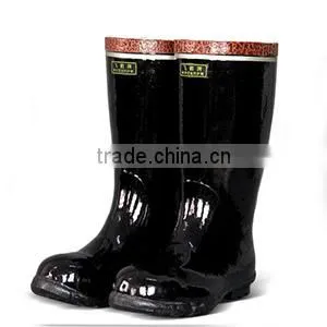 Safety Rubber Rain Boots With Steel Toe photo-3