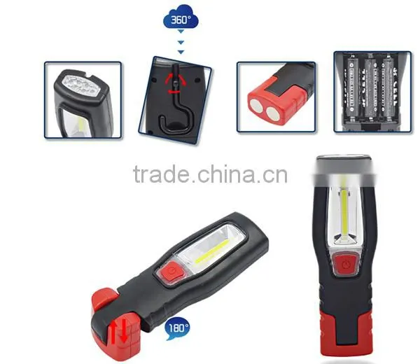Powerful COB 3W Work Light With Hook and Magnetic Working Lamp photo-2