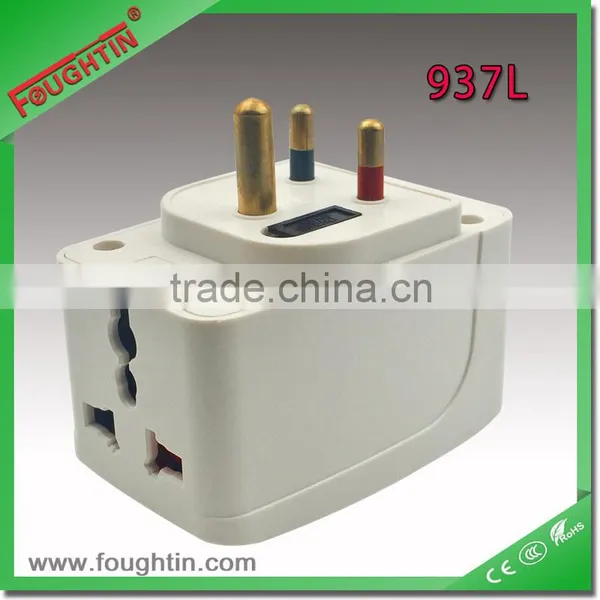 WORLD TRAVEL SOCKET 5A MULTI SOCKET ADAPTOR WITH LIGHT photo-2