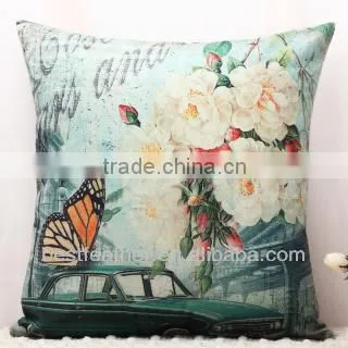 100% Short Soft Velvet Printing Cushion photo-3
