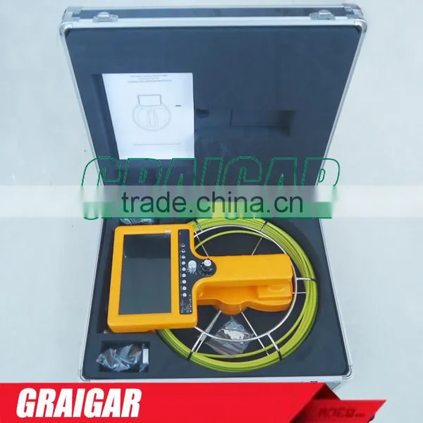 Handheld Sewer Survey Video Drain Inspection Camera System 710D-SCJ, 20m, Color, Video Recording, Picture Snap photo-6