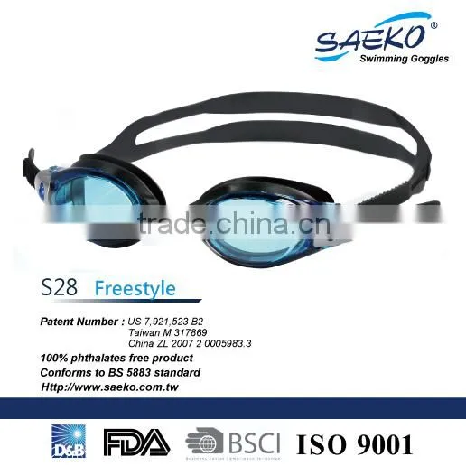 Freestyle - High Quality Woman Sport Wide Vision Swimming Goggles photo-4